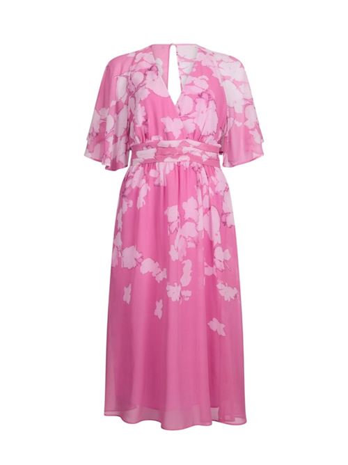 Abito midi a fiori Liu Jo | CA5413TS387.M9259